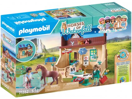 Jezdecká terapie a veterinární praxe PLAYMOBIL® 71352