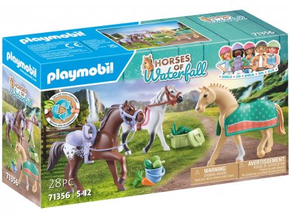 Tři koně PLAYMOBIL® 71356