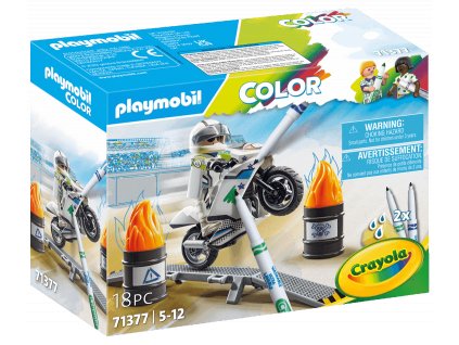 Color: Silniční motorka PLAYMOBIL® 71377
