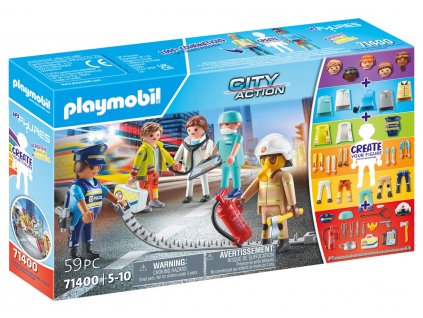 My figures: Záchranáři PLAYMOBIL® 71400