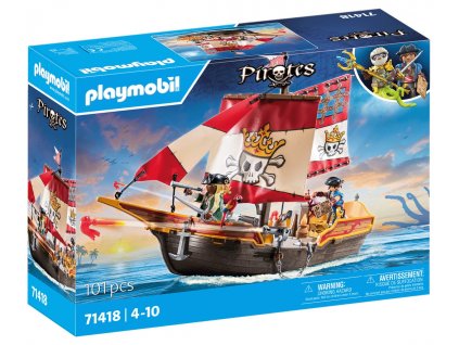 Pirátská loď PLAYMOBIL® 71418