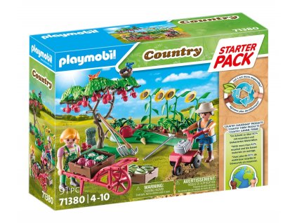 StarterPack Farmářská zeleninová zahrádka PLAYMOBIL® 71380