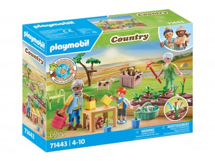 Zeleninová zahrádka u prarodičů PLAYMOBIL® 71443
