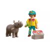 DuoPack Ošetřovatel s nosorožcem PLAYMOBIL® 72025