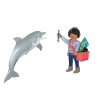 Zoo: Delfín a návštěvnice PLAYMOBIL® 72091