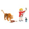 Zoo: Tygr a návštěvník PLAYMOBIL® 72089