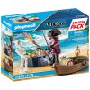 StarterPack Pirát s člunem PLAYMOBIL® 71254