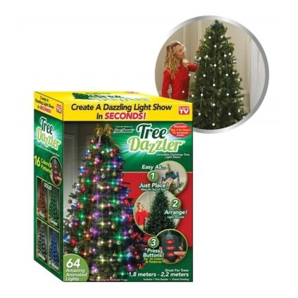 Tree Dazzler Vánoční osvětlení na stromek 16 barev a programů