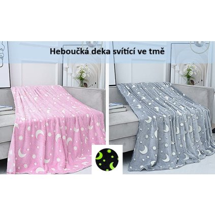 Deka svítící ve tmě
