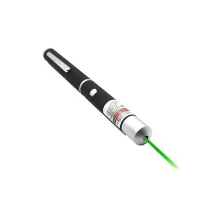 Laserové ukazovátko zelené + 5x nástavec