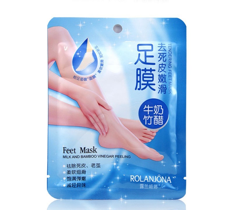 Rolanjona Foot Mask exfoliační peelingové ponožky na nohy