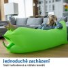 0049853 nafukovaci vak lazy bag dvouvrstvy zeleny