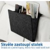 0043717 organizer na postel cerny