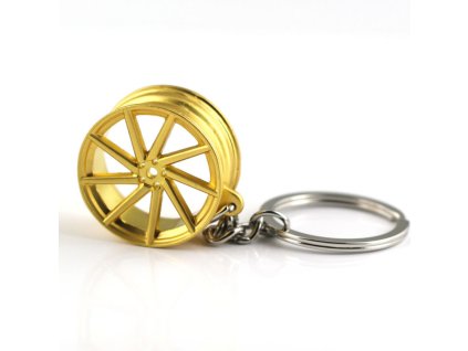 Prívesok VOSSEN disk (Barva Zlatá)