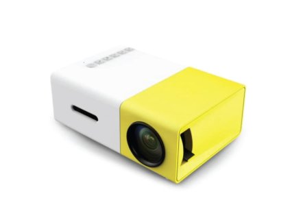 YG-300 LED projektor prenosné domáce kino (Barva Černá)