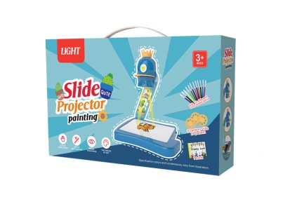 Proyector ľad dibujos para ninos azul 5000x