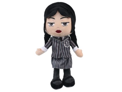 plysova hracka wednesday skolna uniforma 32 cm