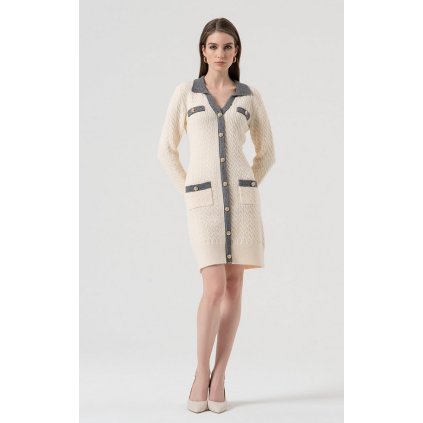 FRACOMINA  DÁMSKÉ ÚPLETOVÉ ŠATY