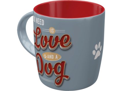 Hrnček - Love dog