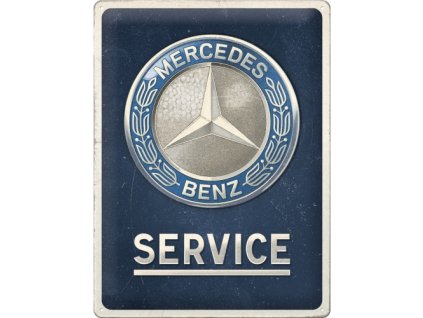 Plechová ceduľa - Mercedes-Benz (Service) 30x40cm