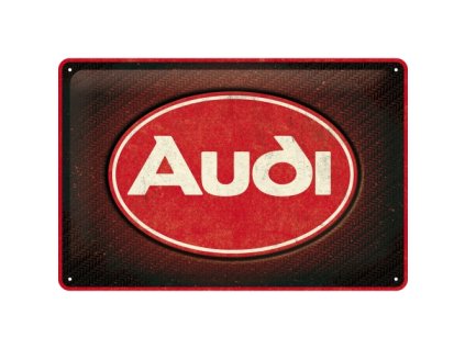 Plechová ceduľa - Audi 20x30cm
