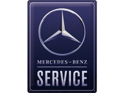 Plechová ceduľa - Mercedes-Benz (service) 30x40 cm