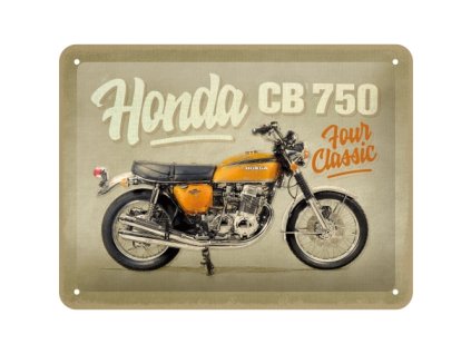 Plechová ceduľa - Honda (CB750) 15x20cm