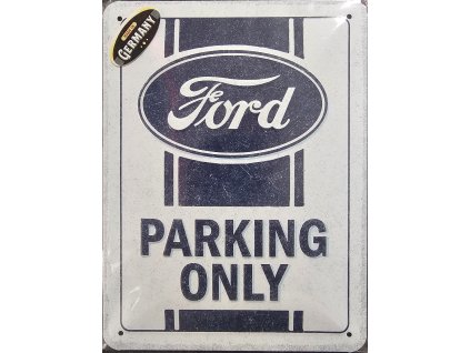 Plechová ceduľa - Ford (Parking only) 15x20cm