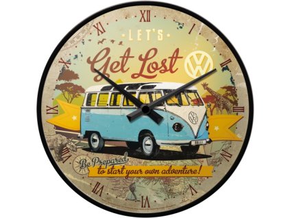 Nástenné hodiny - VW(Let´s Get lost)