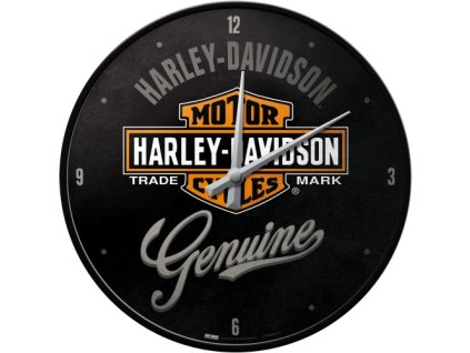 Nástenné hodiny - Harley-Davidson (Genuine)
