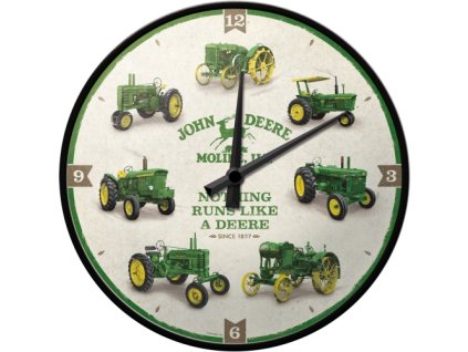 Nástenné hodiny - John Deere(Modely)