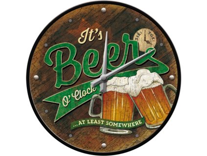 Nástenné hodiny - BEER