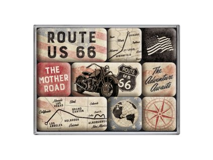 Set magnetov Route US 66