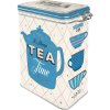 Plechová dóza s klipom - TEA time