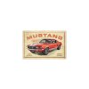 64336 cedule 40x60 ford mustang gt 1967 red na24017