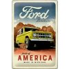 Plechová ceduľa - Ford Bronco(príde of America) 20x30cm