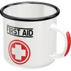 Plechový hrnček - FIRST AID