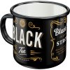 Plechový hrnček - Black tea