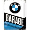 Plechová ceduľa,pohľadnica BMW (Garage) 10x15 cm