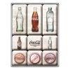 Set magnerov coca-cola biele