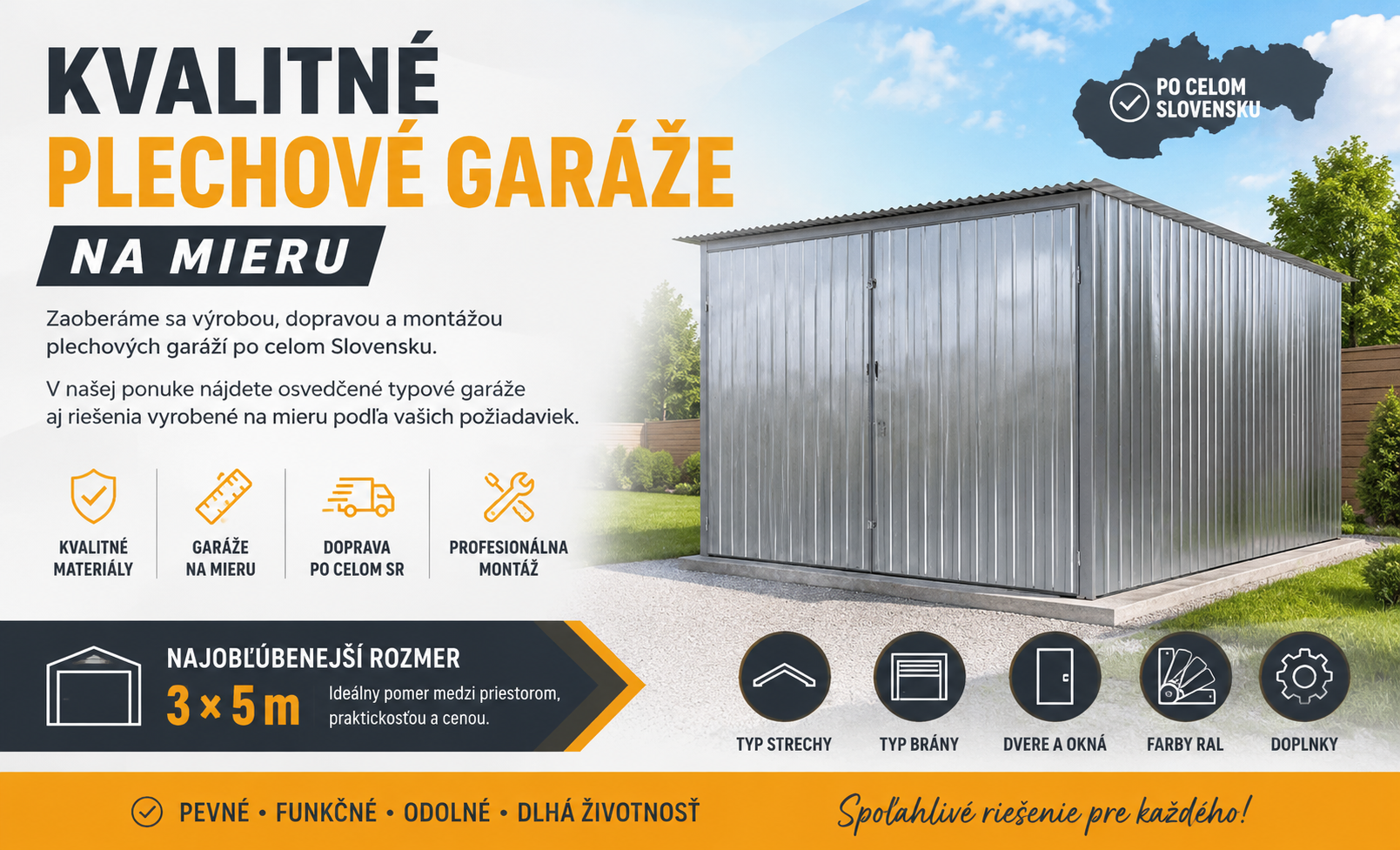Kvalitné garáže