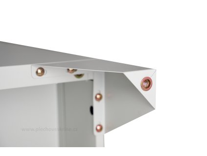 Noha k šatní skříňce 100 RAL 7035