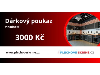 darkovy poukaz plechoveskrine 3000