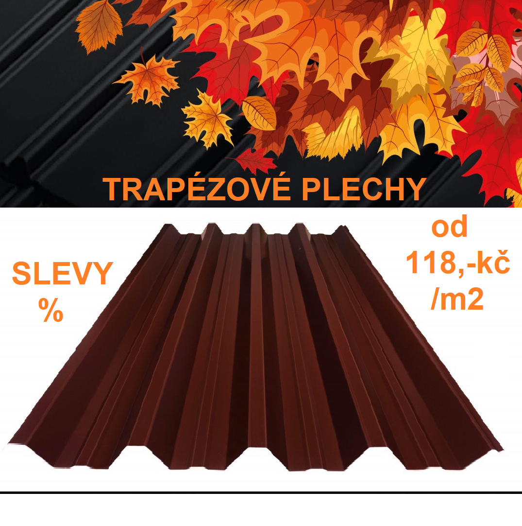 Trapézové plechy se slevou