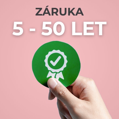 Záruka 5 - 50 let