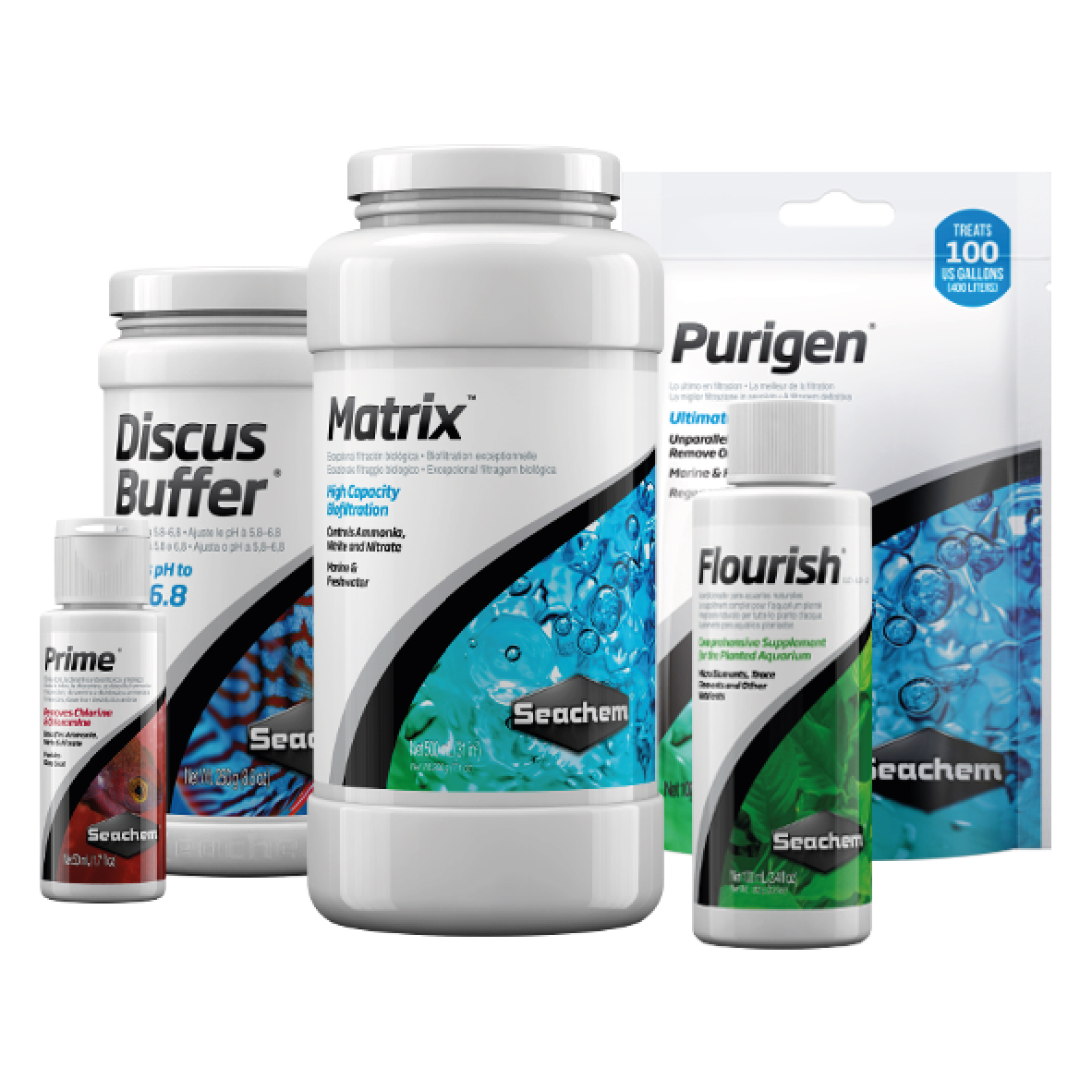 Přípravky na úpravu vody SEACHEM