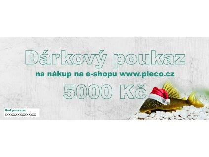 Dárkový poukaz 5000