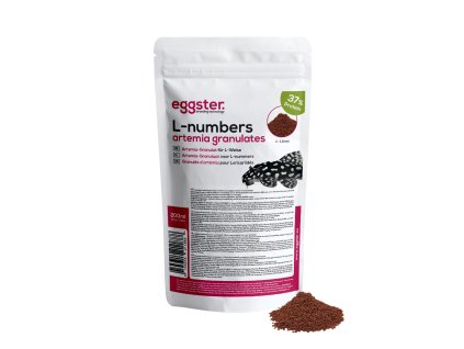 L numbers artemia granulates