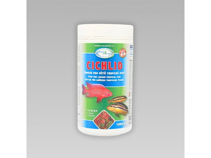 KRMIVO EASYFISH VLOČKY CICHLID 1000ml