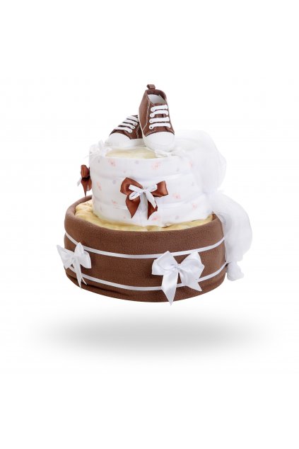 Dvoupatrový plenkový dort – čokoláda1